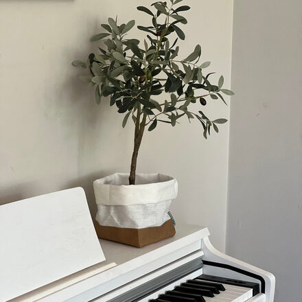 opbergmand linnen rand