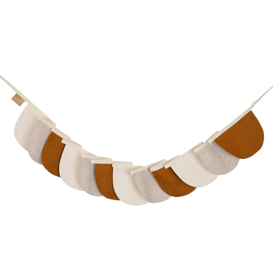 slinger halve maan grijs-bruin