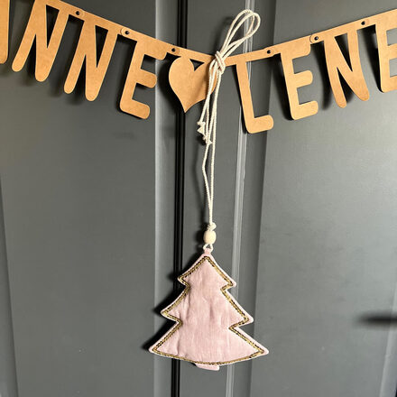 kerstboom hanger roze2