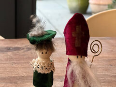 Sint en Piet poppetje