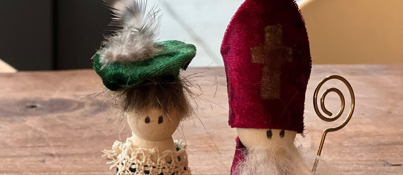 Sint en Piet poppetje